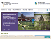 Tablet Screenshot of international-climate-initiative.com